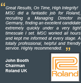 Roland Testimonial