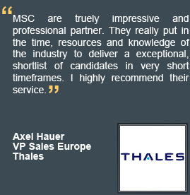 Thales Testimonial